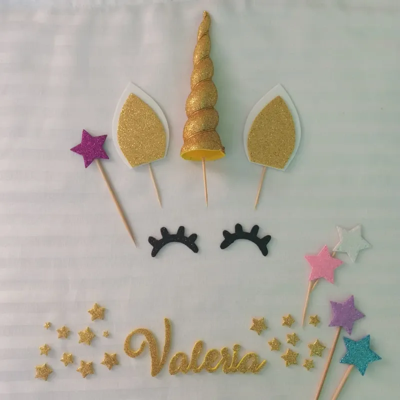 Cake topper (Unicornio)