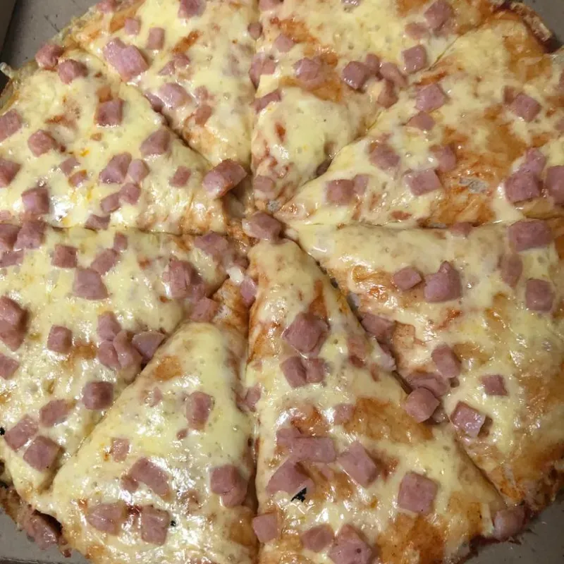 Pizza de jamon