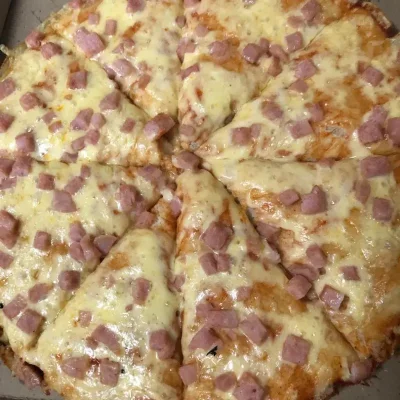 Pizza de jamon