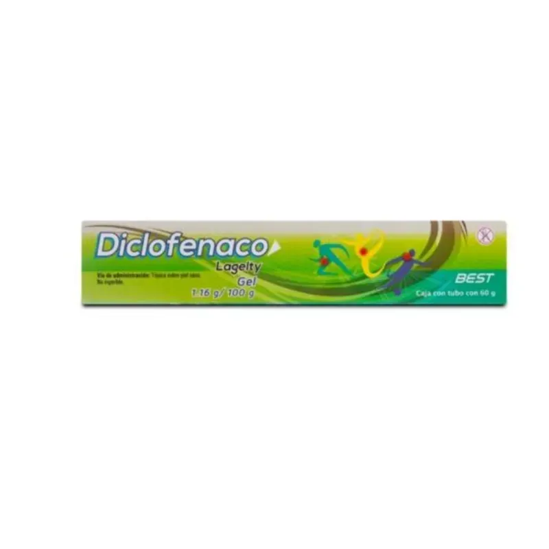 DICLOFENACO GEL / CREMA - 1.16G/100G (1.16%)