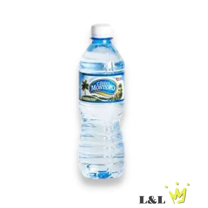 Agua Natural Ciego Montero 500ml 130cup