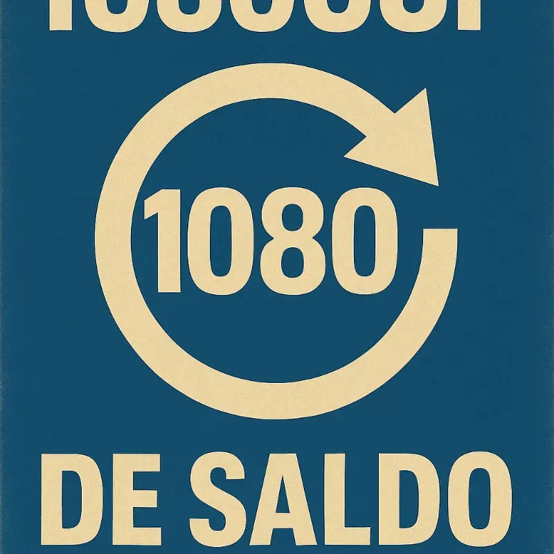 Paquete de 1080 CUP de saldo movil