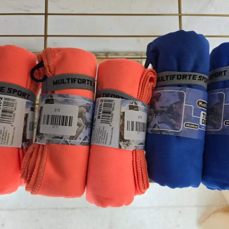 Toalla deportiva de microfibra