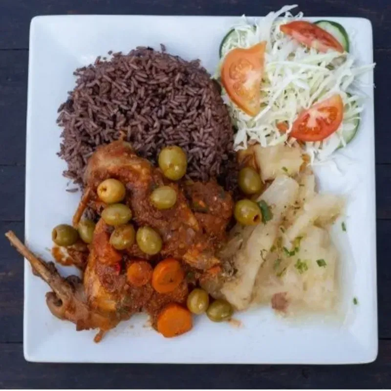Fricasé de Conejo con Aceitunas