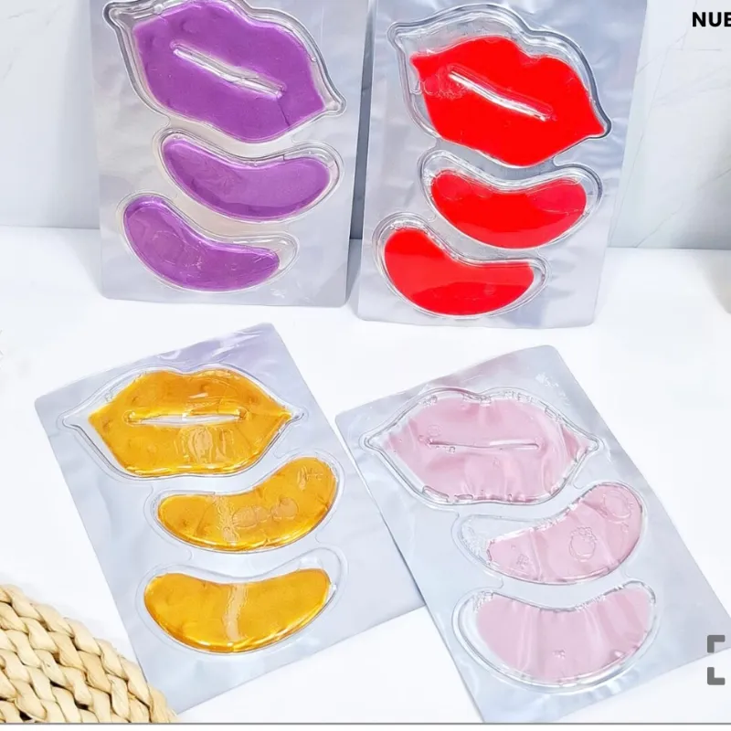 Mascarilla hidratante para ojos y labios