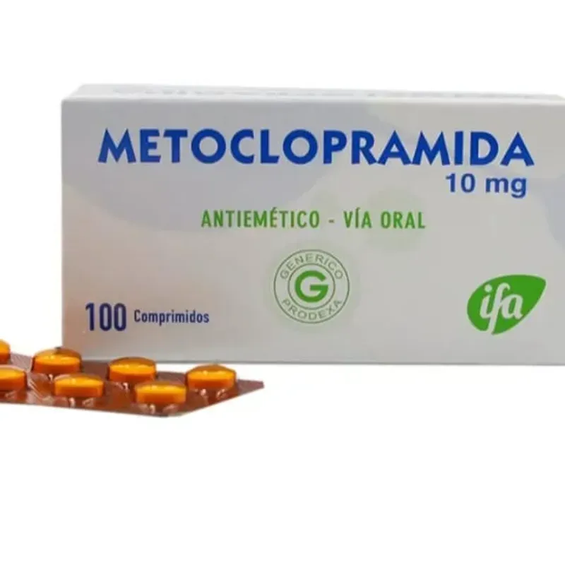  Metroclopramida (10 tab de 10 mg)