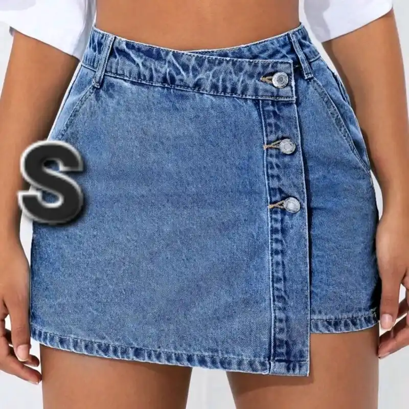 Saya Short de Mezclilla