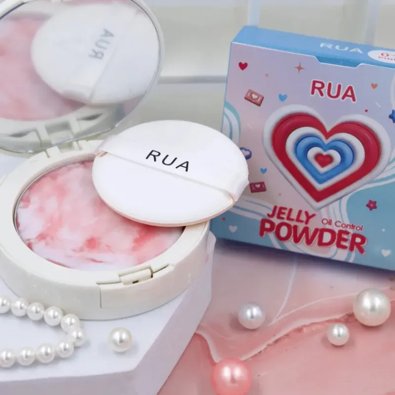 Polvo con textura de gelatina (jelly)