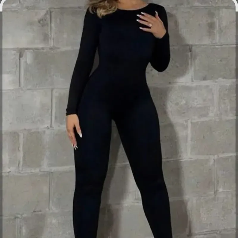 Mono pantalón de mangas largas