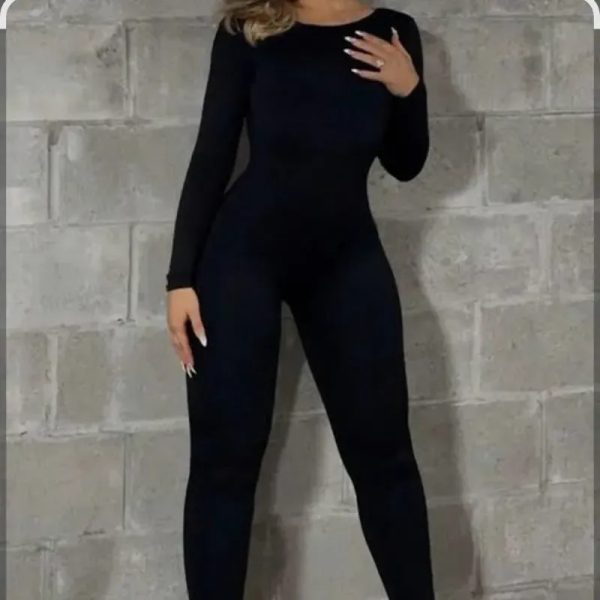 Mono pantalón de mangas largas