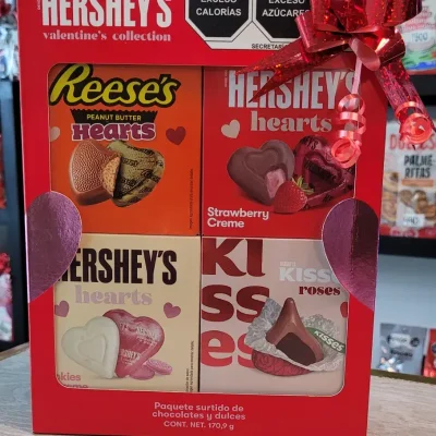 HERSHEY'S VALENTINE'S DAY + 1 BOLSA DE REGALO