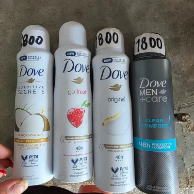 Desodorante de Spray Dove 150ml