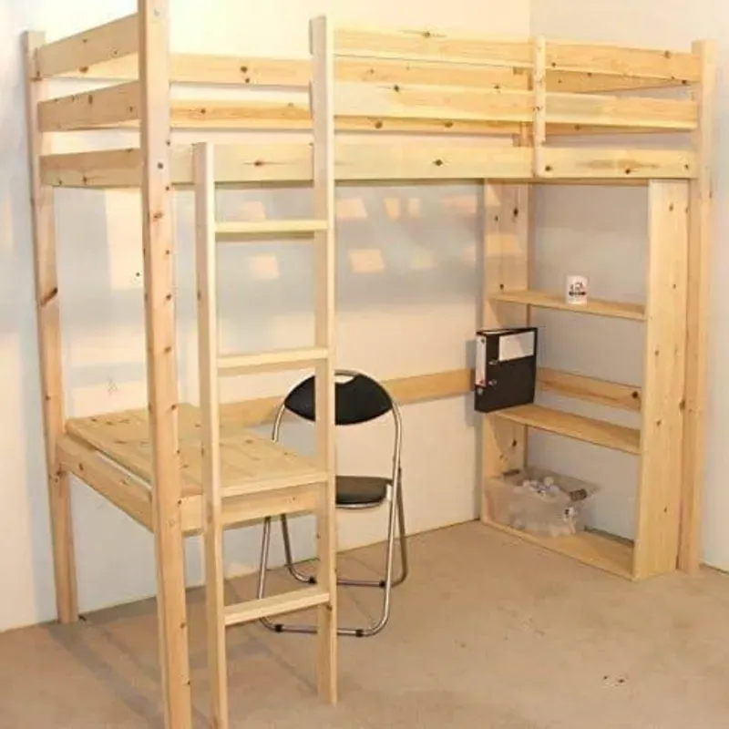 Cama elevada/Escritorio