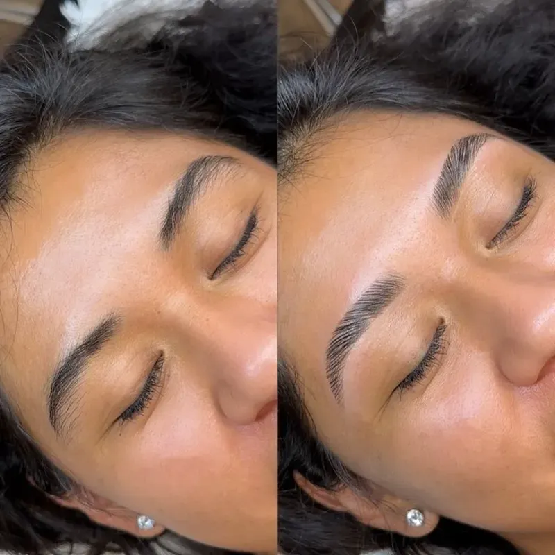 Laminado de cejas sin pigmento