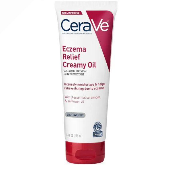 Aceite corporal cremoso para eccema