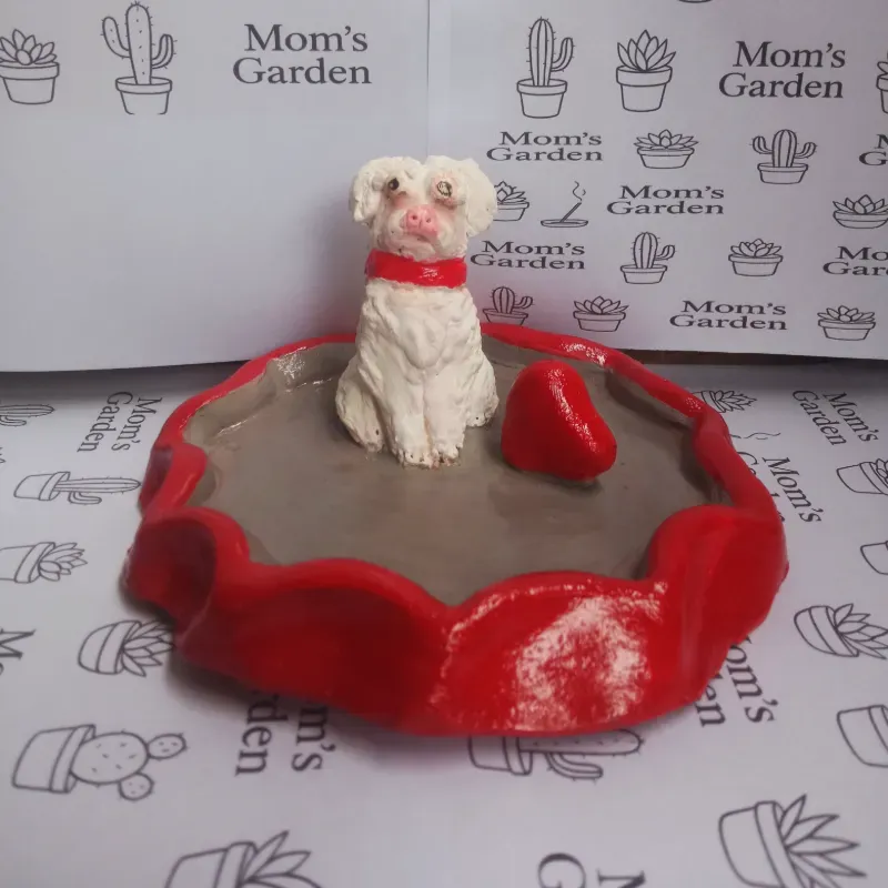 Porta incienso de mascota