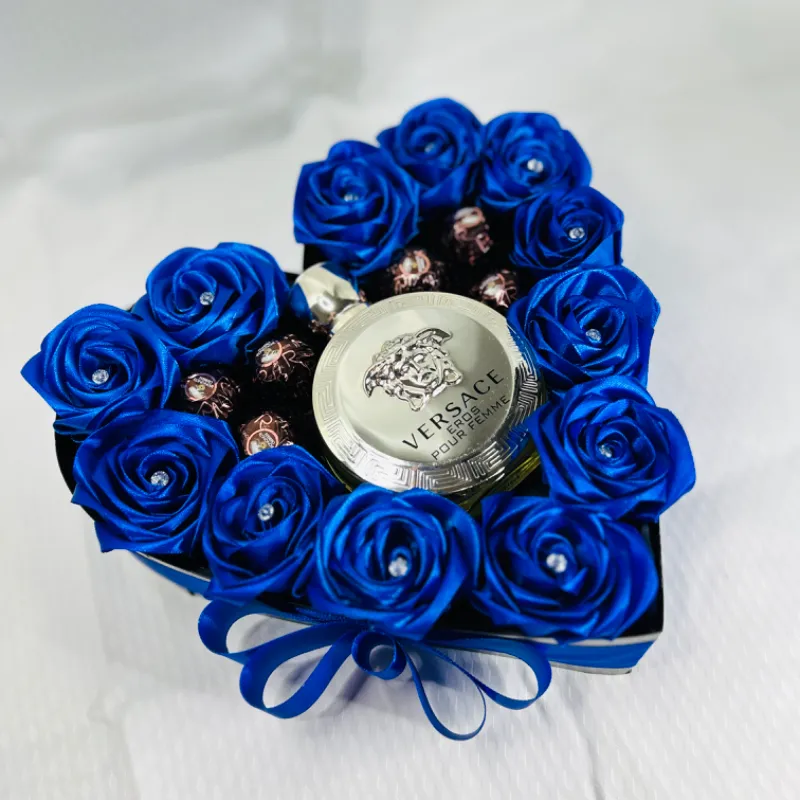 Caja corazón mediana