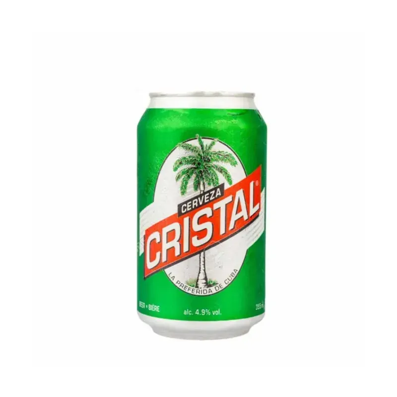 Cerveza Cristal (lata o botella, según disponibilidad)
