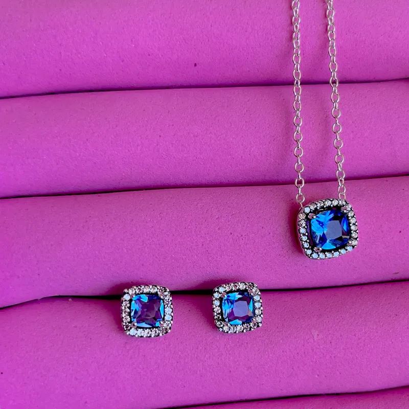 Conjunto de Pandora azul