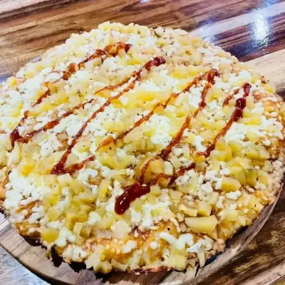 Pizza Extragrande hawaiana