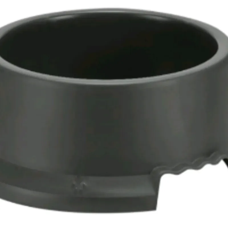 COMEDERO PARA MASCOTAS GRIS REDONDO