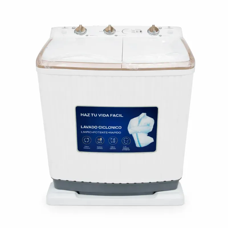 LAVADORA 8 KG SEMIAUTOMÁTICA RUDENKOV (LHZ)