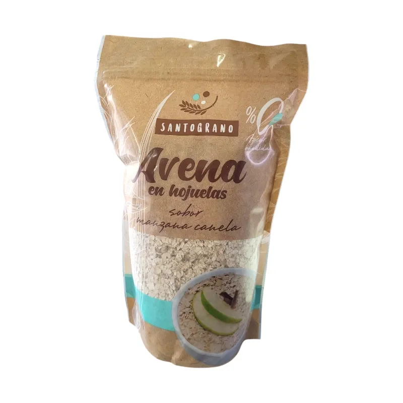 Avena en hojuelas sabor Manzana y Canela 500gr