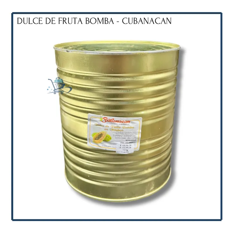 Dulce de Fruta Bomba - Cubanacan (3.4Kg)