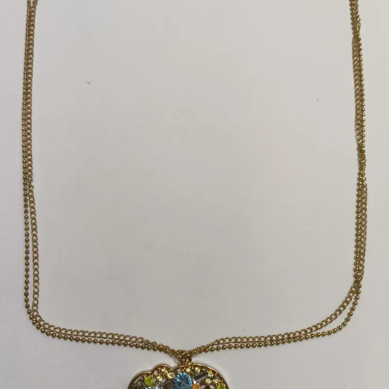 Collar de elefante con diamantes