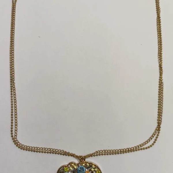 Collar de elefante con diamantes