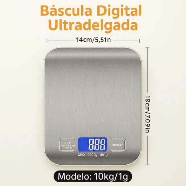 Pesa de metal para alimentos