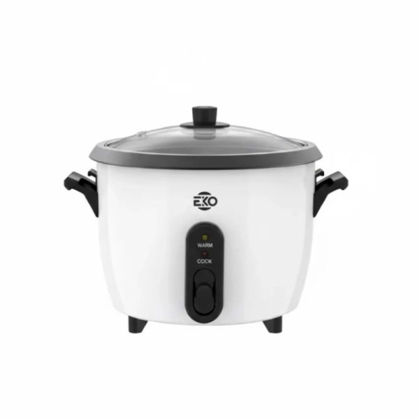 Olla Arrocera Blanca Y Negra 1.8 L