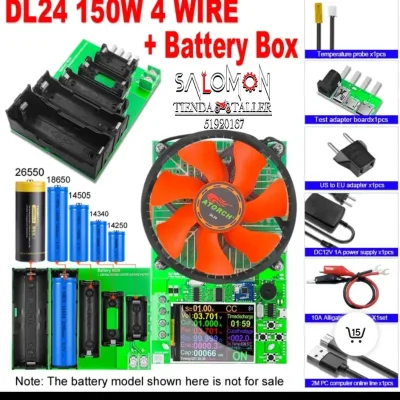 Tester de fuente de Bateria