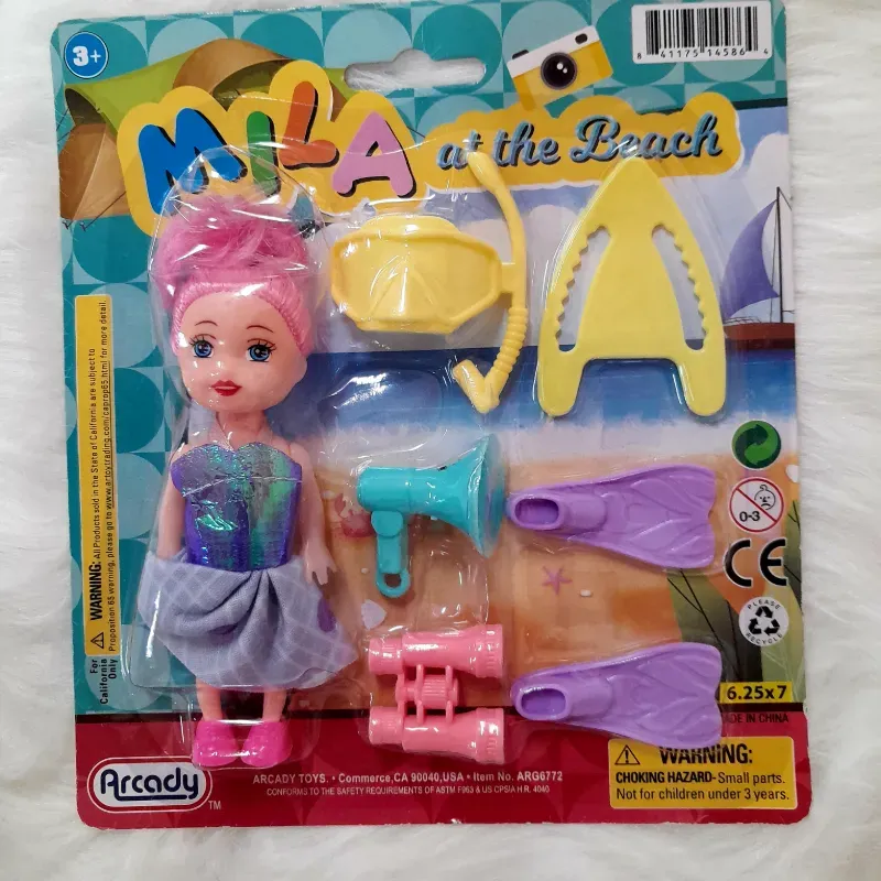 Juguete Mila en la playa 