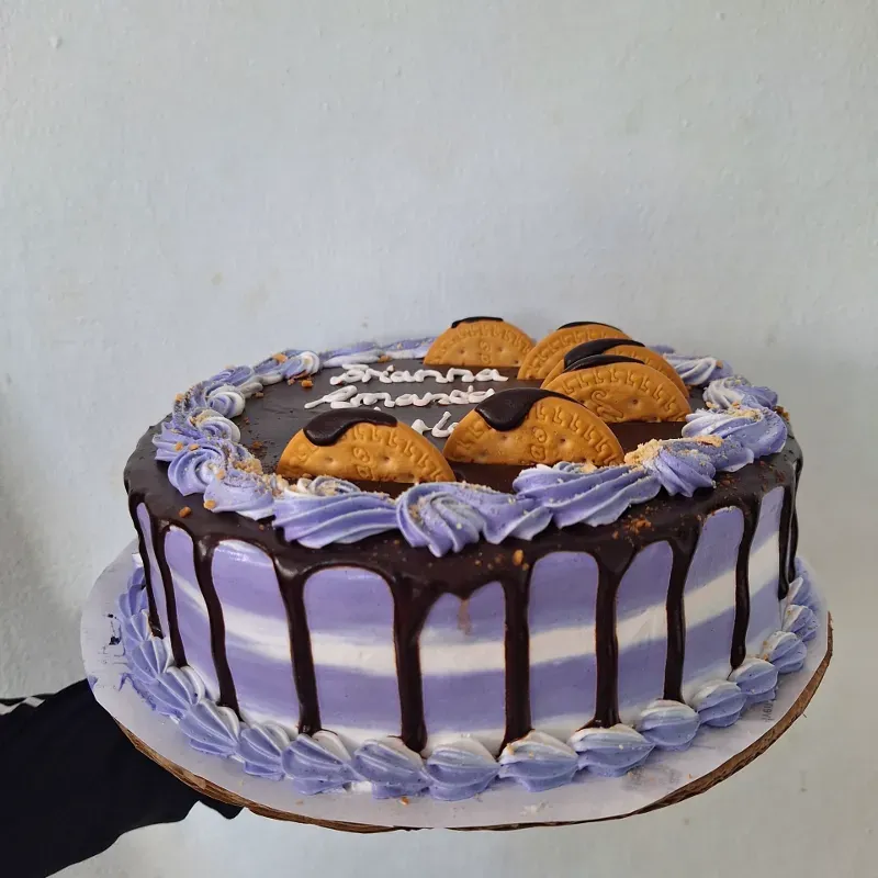 Cake  con galleticas