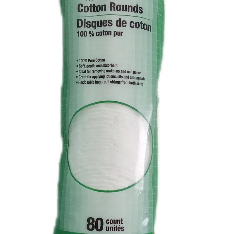 Discos de algodón