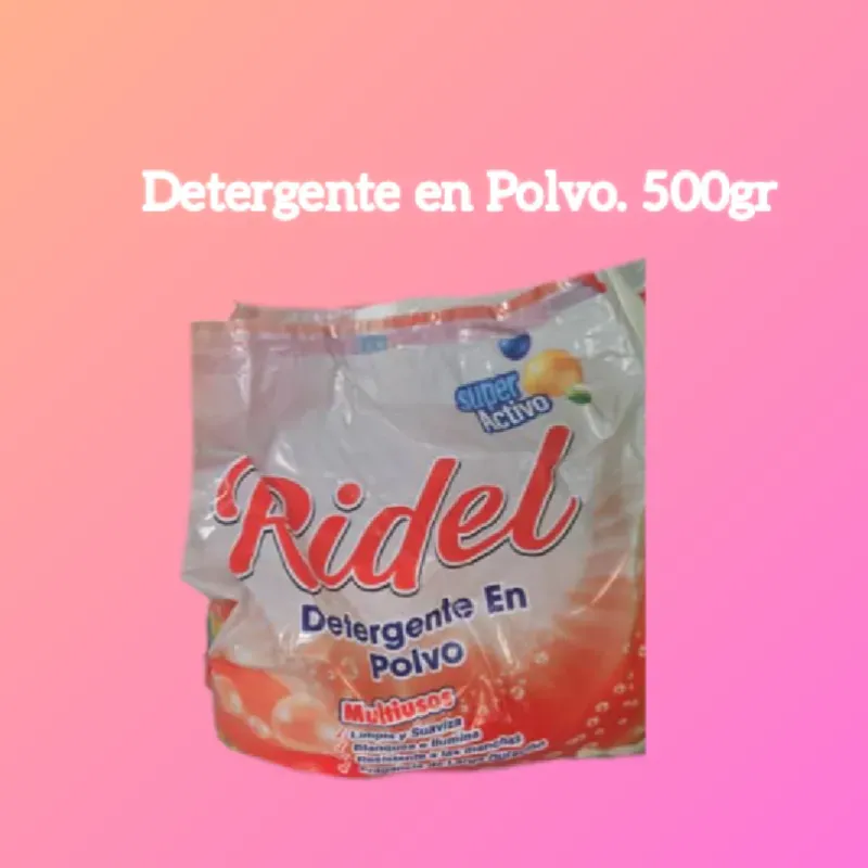 Detergente en Polvo. 500gr