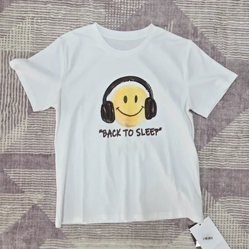 Pulover blanco back to sleep