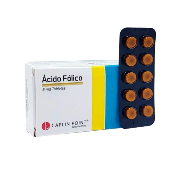 Ácido Fólico 5mg-10tab