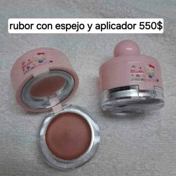 Rubor en crema