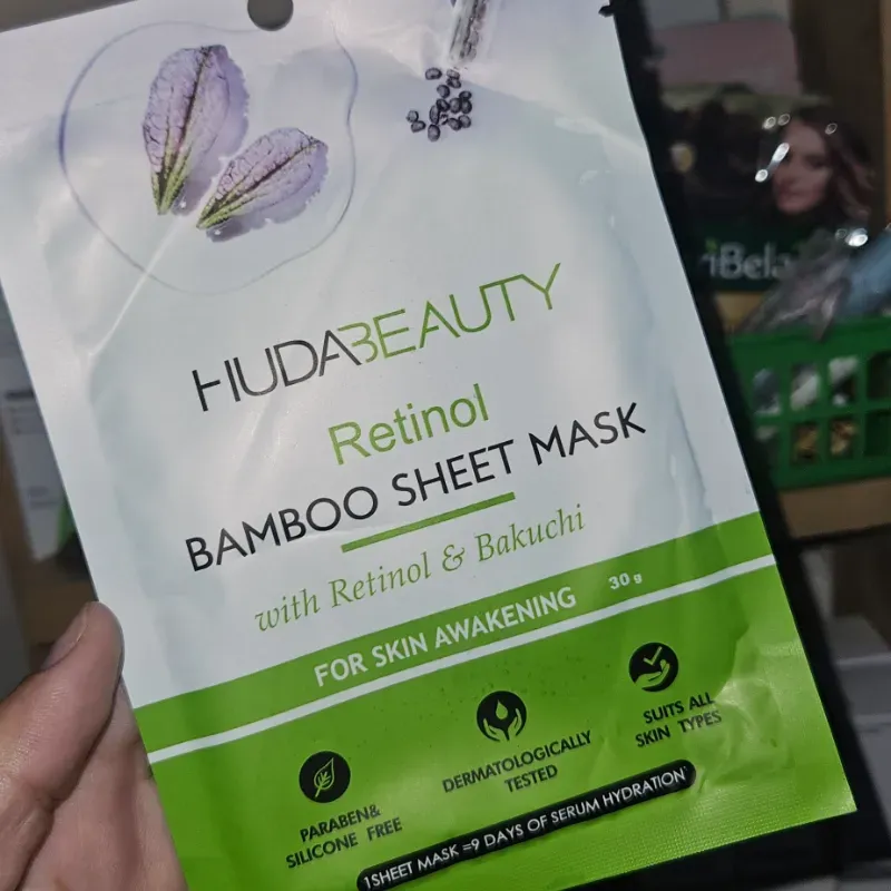 Mascarilla de Bambú con retinol