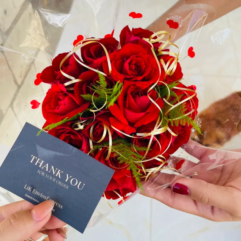 Ramo de rosas natural