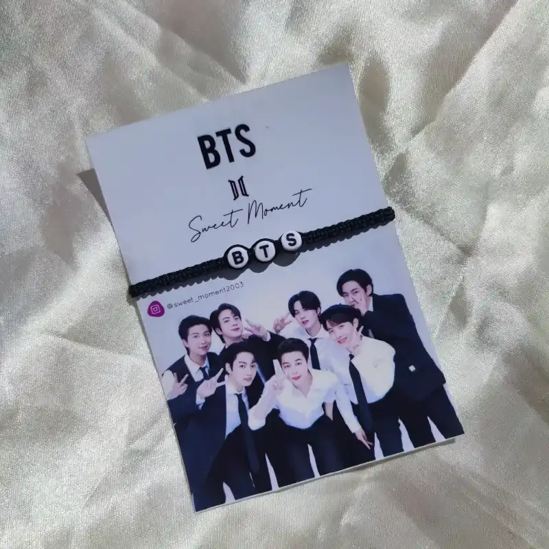 Pulcera BTS trenzada