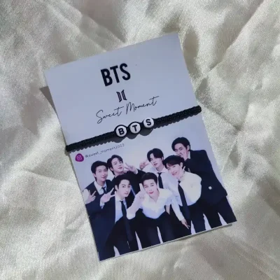 Pulcera BTS trenzada