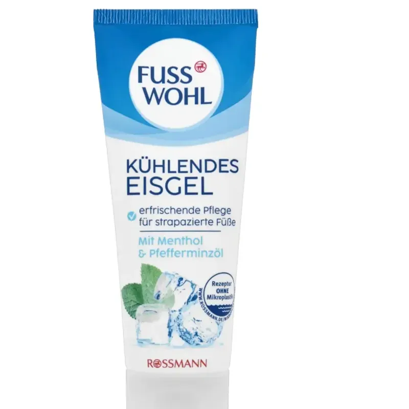 GEL DE HIELO REFRESCANTE PARA PIELES Y PIERNAS ESTRESADAS