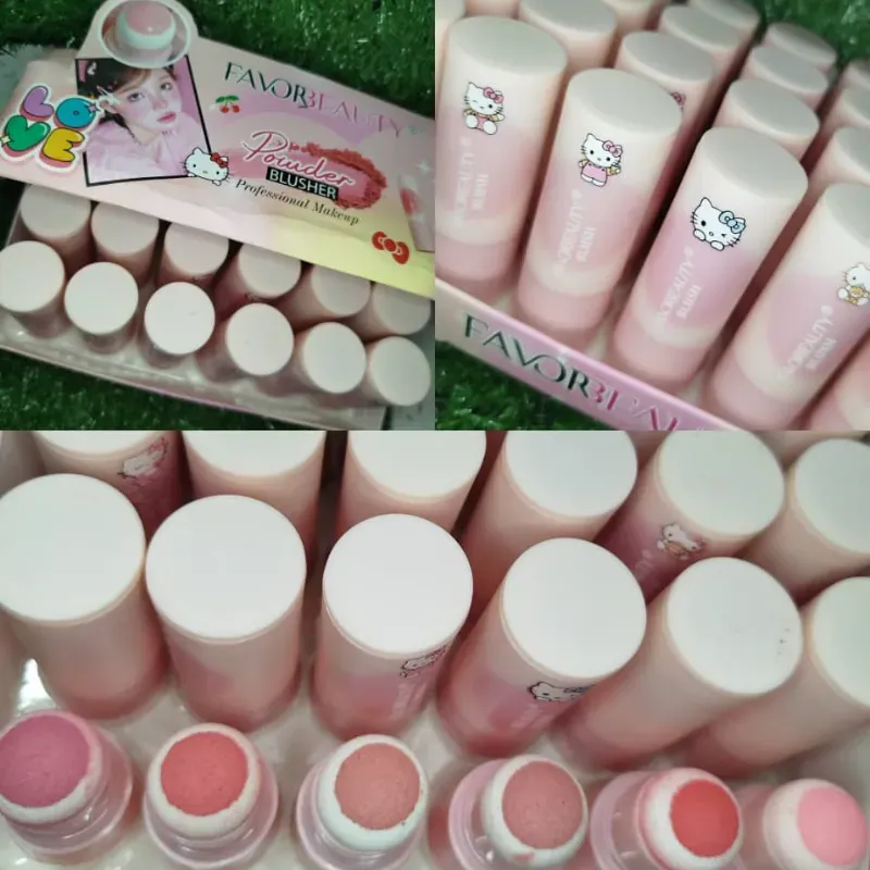 Rubor en Polvo (la tapita trae la esponja)