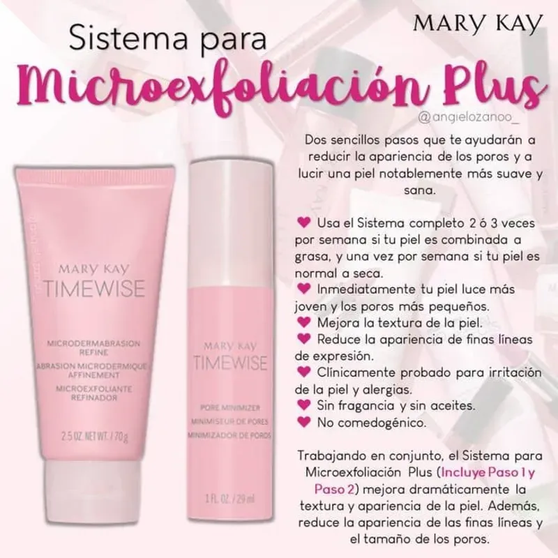 Set de micro exfoliación