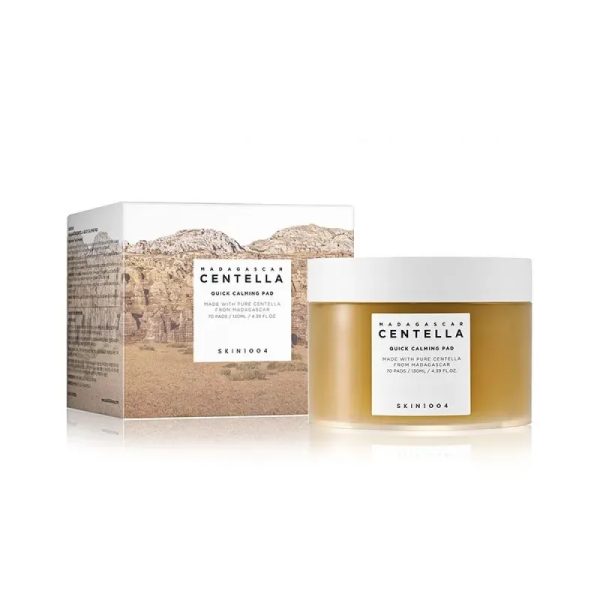 SKIN1004 Madagascar Centella Quick Calming Pad 130ml (70ea) [Almohadillas con Tónico]
