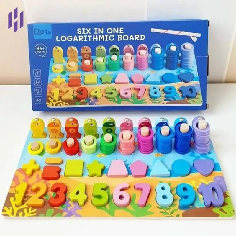 Juego didáctico peces