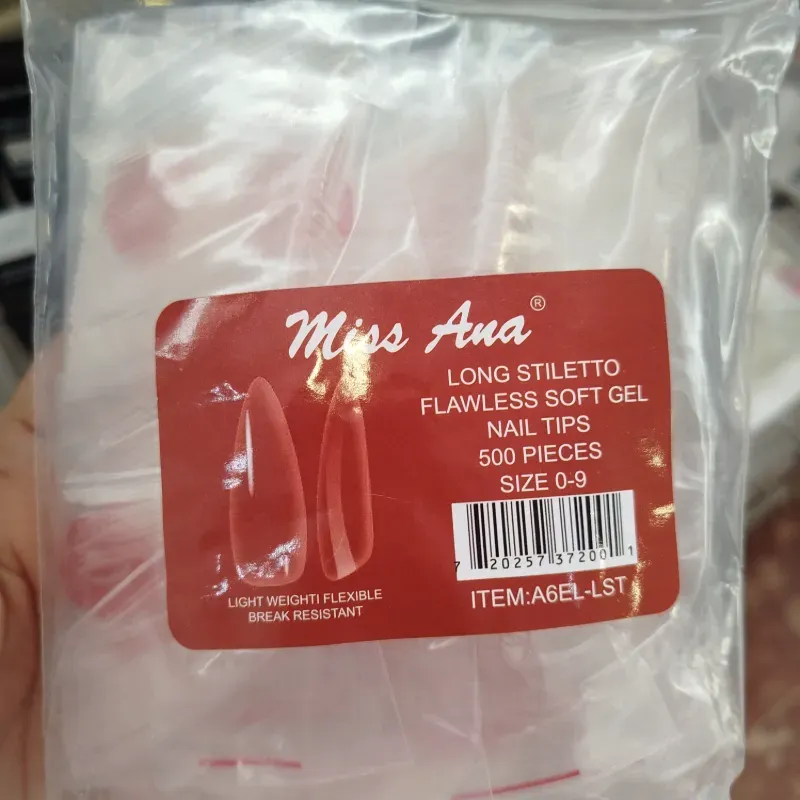 Uñas full cover 500 piezas